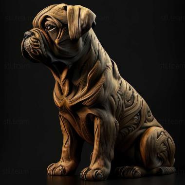 3D model Cane Corso dog (STL)